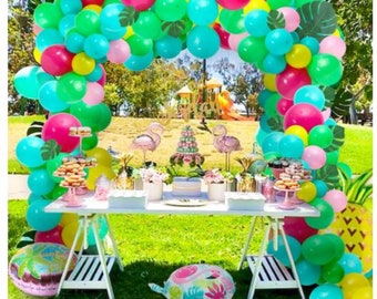 Elegant Flamingo Birthday Foil Balloon 45cm