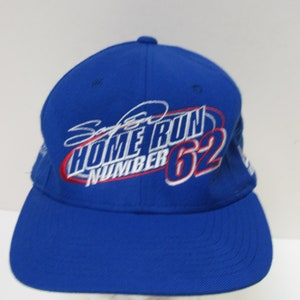 Vintage 90&#39;s Sammy Sosa Cubs MLB Home Run King Cubs Snap Back Trucker Hat Men&#39;s OSFM Adjustable!