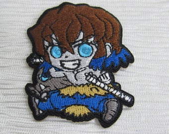 Retro Anime Japan Demon Slayer-personage geborduurde patch!