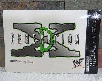 WWF Attitude Era D-Generation X 90&#39;s Pro Wrestling Sticker Decal!