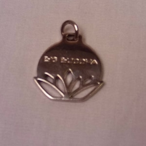 Big Buddha Women&#39;s Re-Purposed Silver Tone Handbag Purse Ornament Pull Tag For Bag Repair Or Craft Projects!