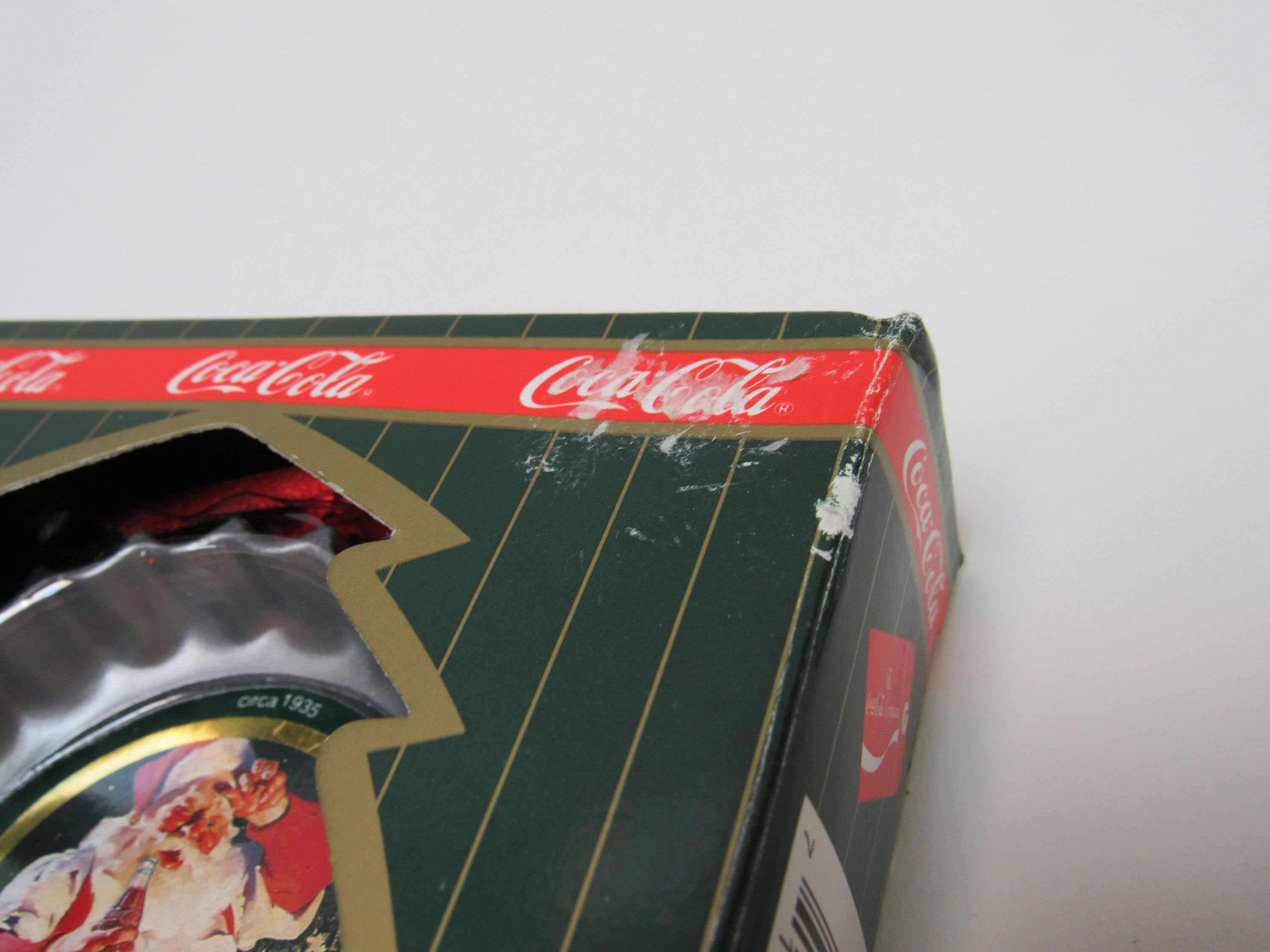 ヴィンテージ 1990 コカコーラ サンタ ボトル キャップ クリスマス