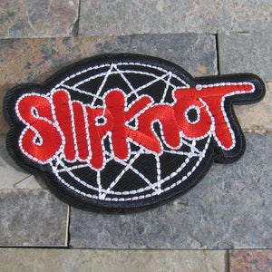 Slipknot Metal Band Iron On Embroidered Patch!