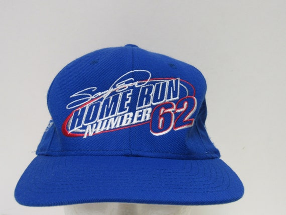 Vintage 90's Sammy Sosa Cubs MLB Home Run King Cubs Snap Back Trucker Hat Men's OSFM Adjustable!