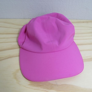 Lululemon Women&#39;s Hot Pink One Size Adjustable Athletic Soft Dome Baseball Hat Cap!