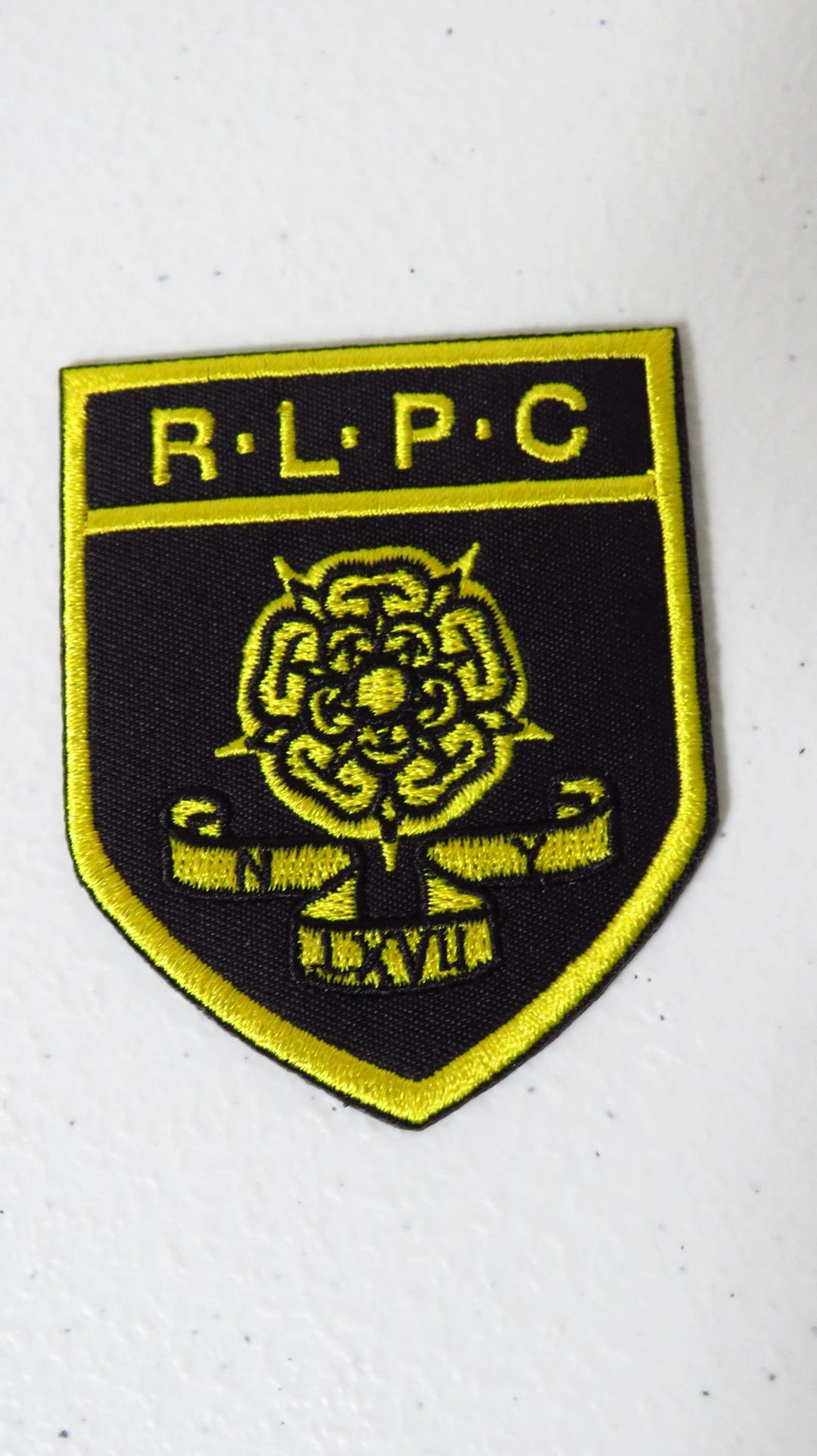 La Rugby Patch Retro Polo Ralph Lauren Black and Gold NY 1967 LXVII Iron on ...