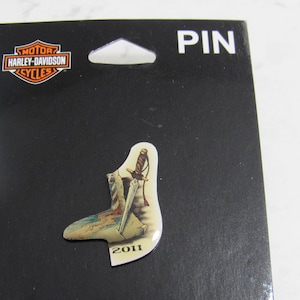 Harley Davidson  Biker Pin Puzzle Piece Brooch!