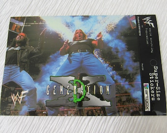 WWF Attitude Era D Generation X Wrestling Decal Sticker!