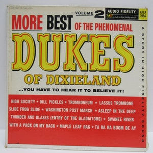 Vintage Dukes Of Dixieland 1957 Jazz Vinyl Record
