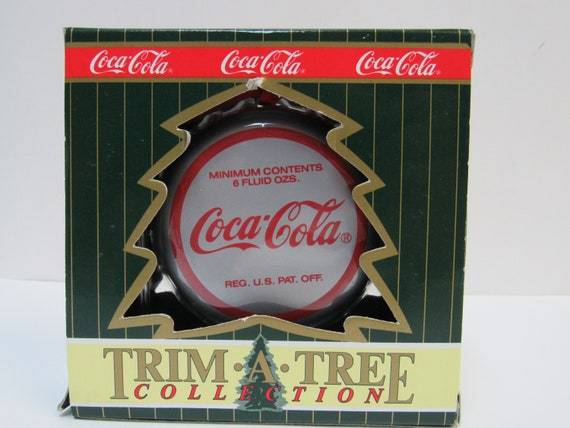 ヴィンテージ 1990 コカコーラ サンタ ボトル キャップ クリスマス