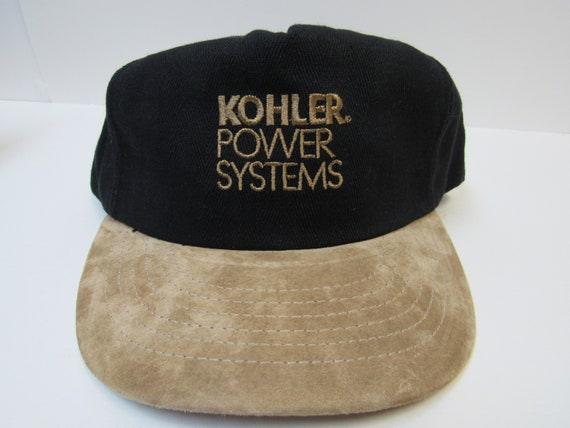 Vintage USA Made Kohler Power Systems Black Snap Back Men's Trucker Hat  OSFM Adjustable -  Canada