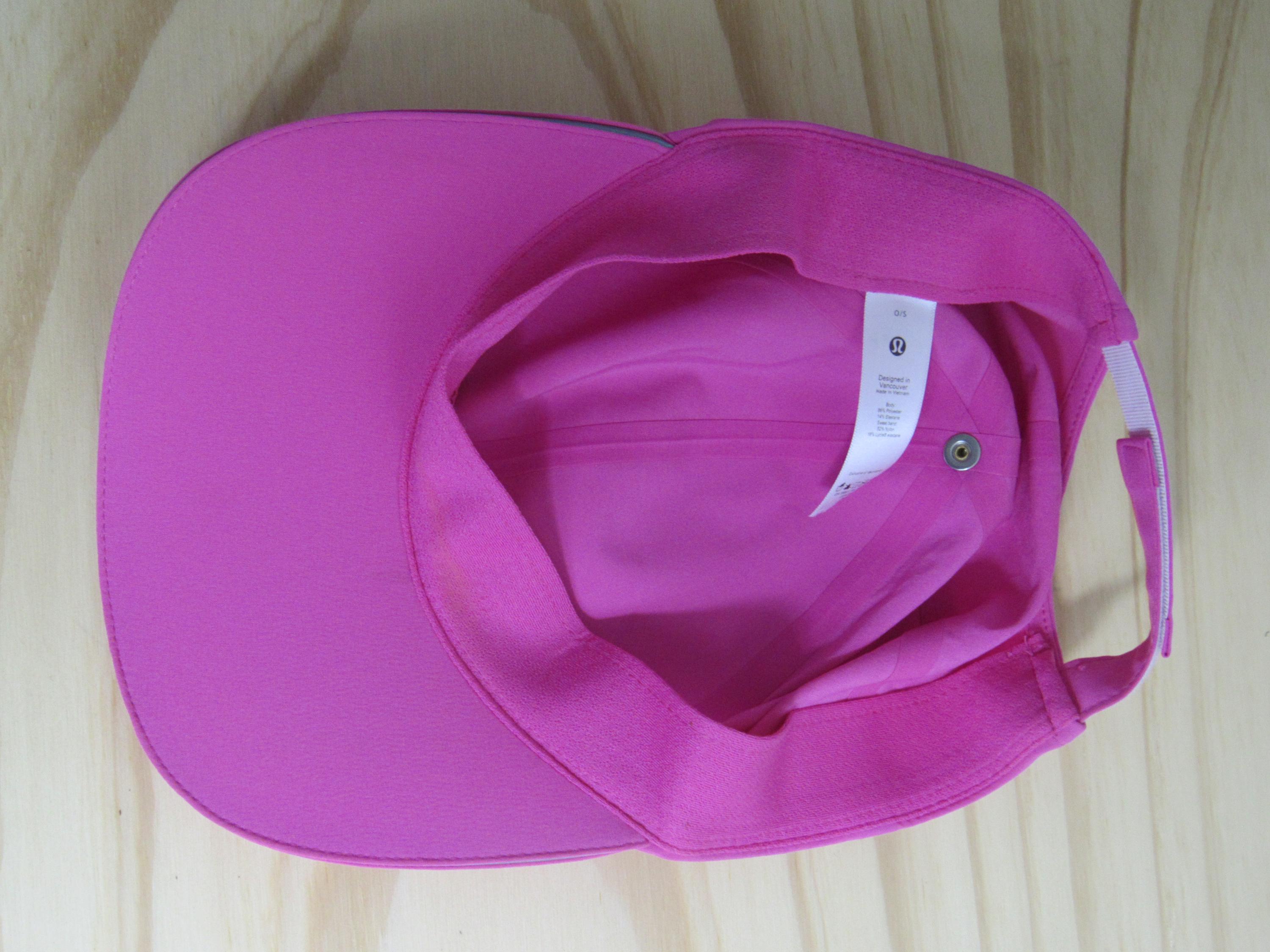 Lululemon | Women’s One Size | Lush Pink Adjustable Baseball Cap Luxtreme | EUC Logo Caps | lululemon main image 2