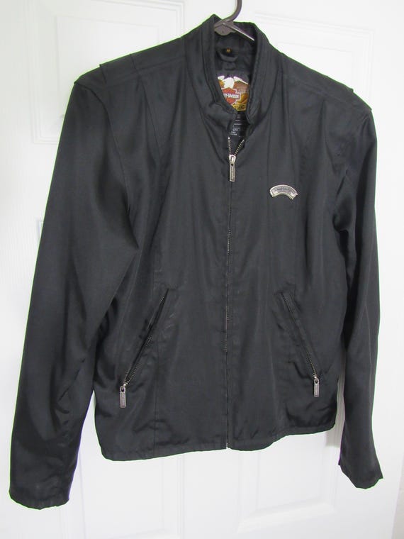 Women's Harley Davidson Nylon Shell Biker Jacket Size Small! - Etsy