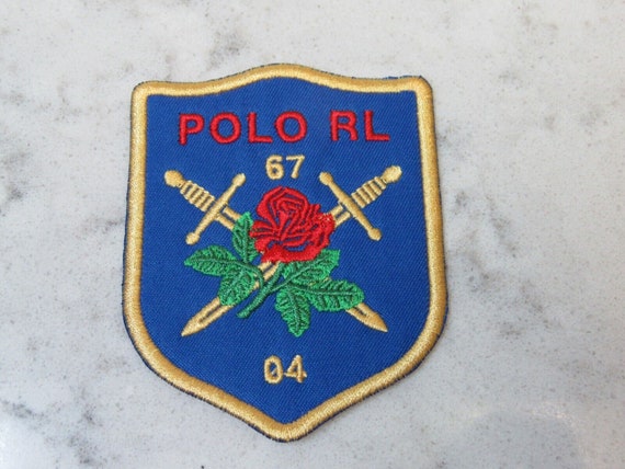 Vtg. Polo Ralph Lauren Iron On Patch - image 1