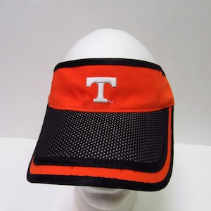 Vintage 90&#39;s Starter Mens Tennessee Vols Orange Golf Visor Hat OSFM