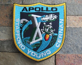 Apollo X NASA Space Mission Astronaut Memorabilia-patch!