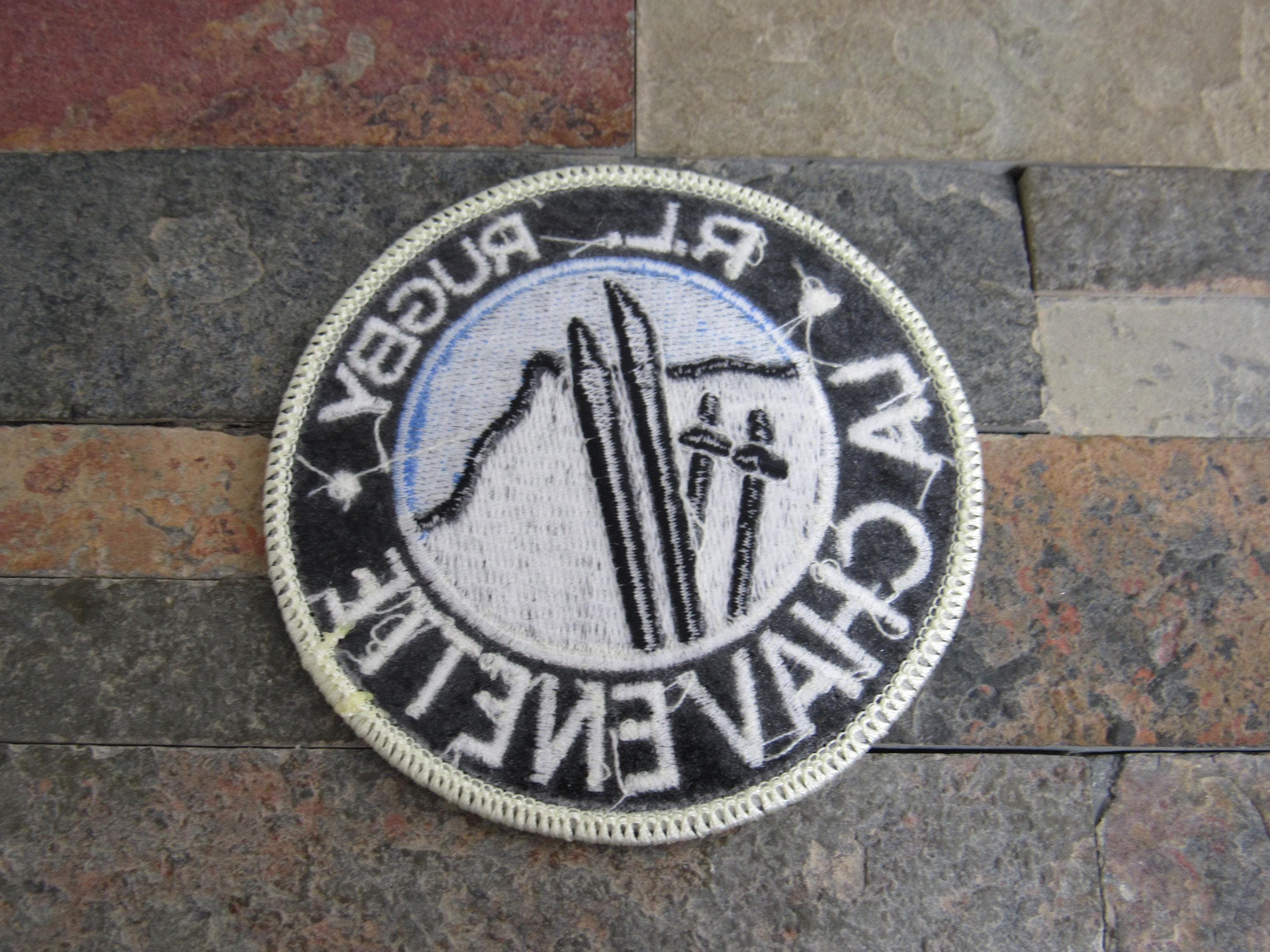 La Rugby Patch Retro Ralph Lauren Rugby La Chavenette Embroidered Iron on Patch Rare ...
