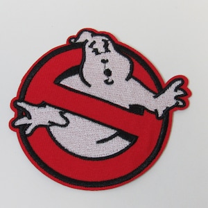 Retro Ghostbusters Movie Iron On Patch