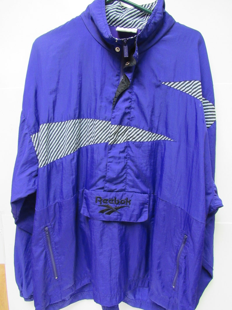 reebok windbreaker suit