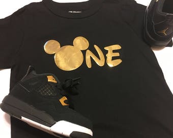 Mickey 1st Birthday Custom T-Shirt
