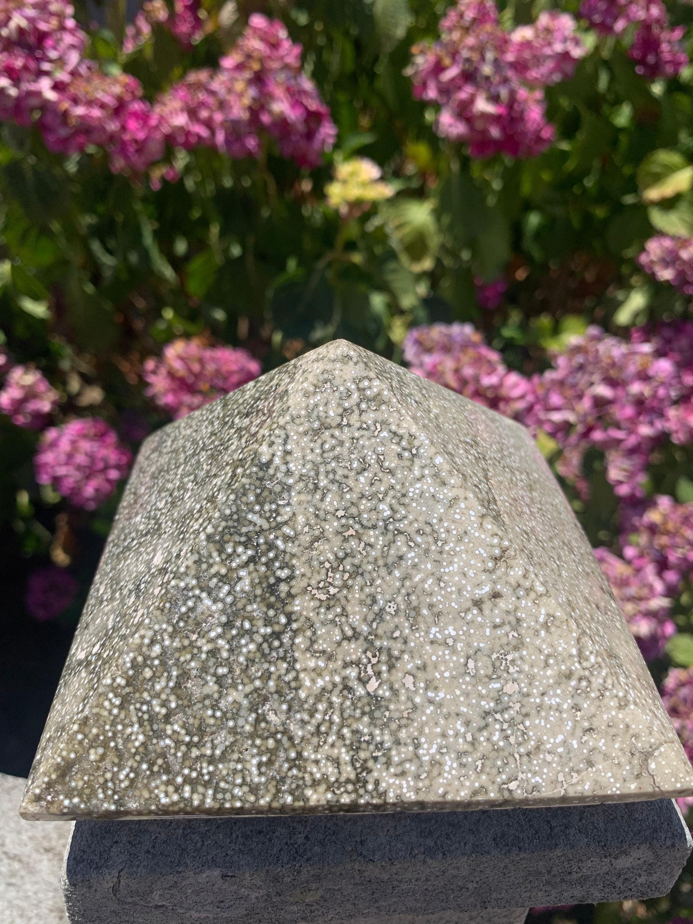 オーシャンジャスパーピラミッド - Etsy 日本