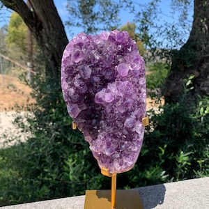 Amethyst with Stand