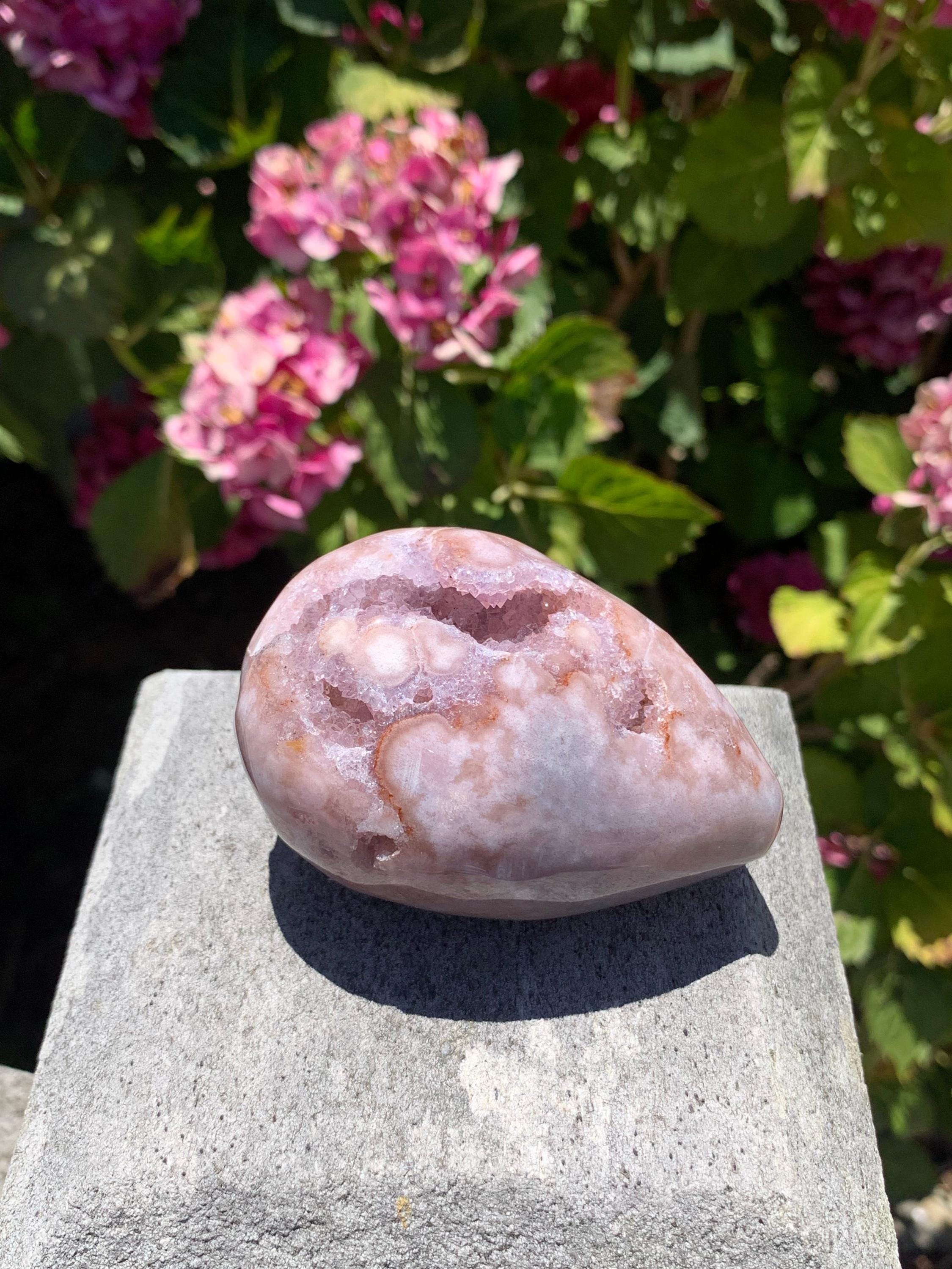 ピンクアメジストエッグ - Etsy 日本