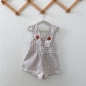 Avery Cotton Romper Baby Clothes Romper Summer Clothing Gender Neutral image 1