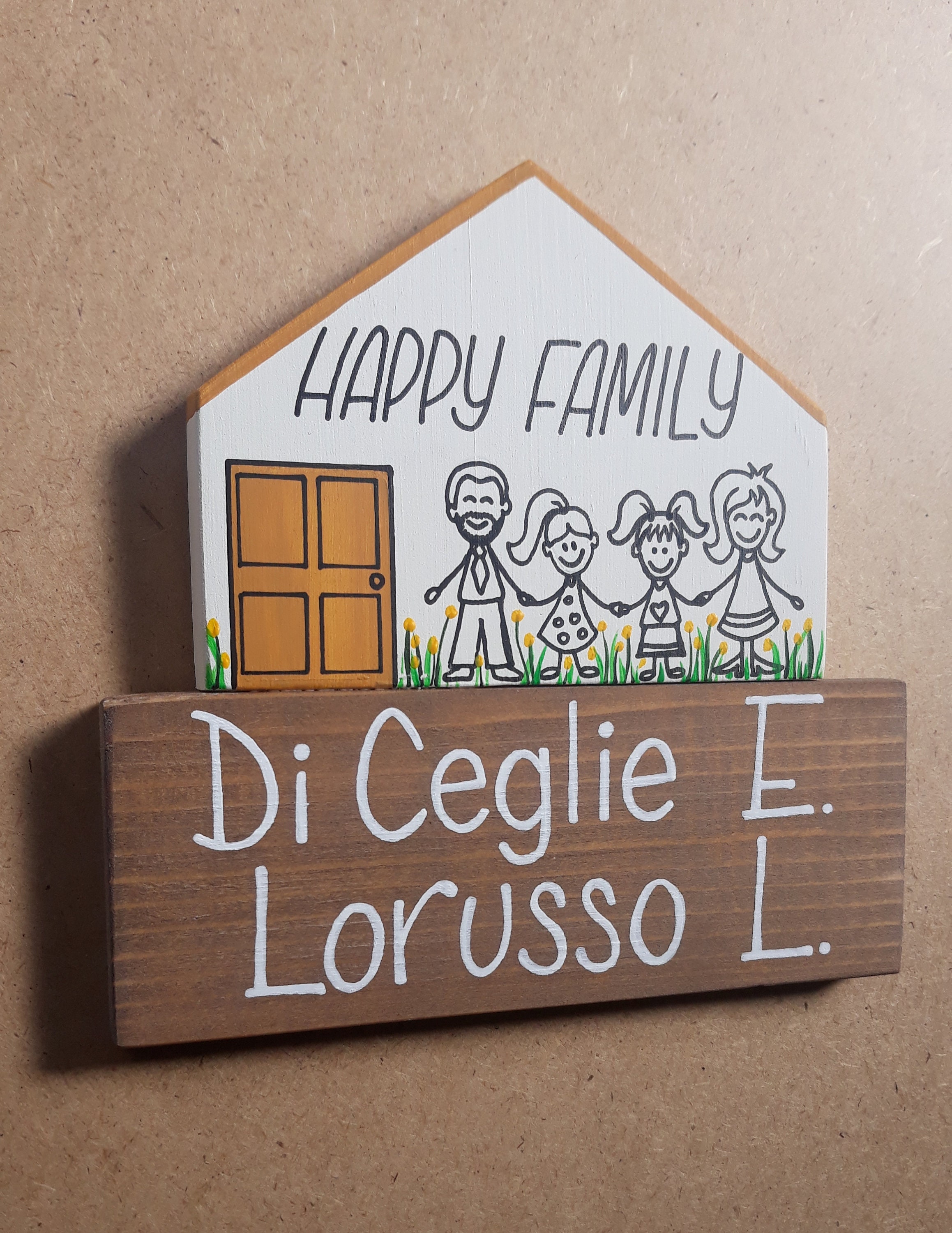 TARGA DI BENVENUTO Bambino Targa In Legno Nascita Regali Bambino Foto - Foto 5