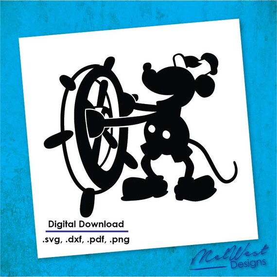 Download Steamboat Willie Disney Svg Digital Download Mickey Mouse Etsy