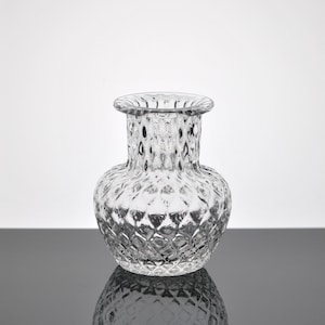 Small Optic Glass Vase