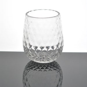 Stemless Wine Glasses for Cocktails, Wine, or Sangria. Handmade Hand Blown  Glassware, Barware, and Glass Sets. Made to Order From USA. 