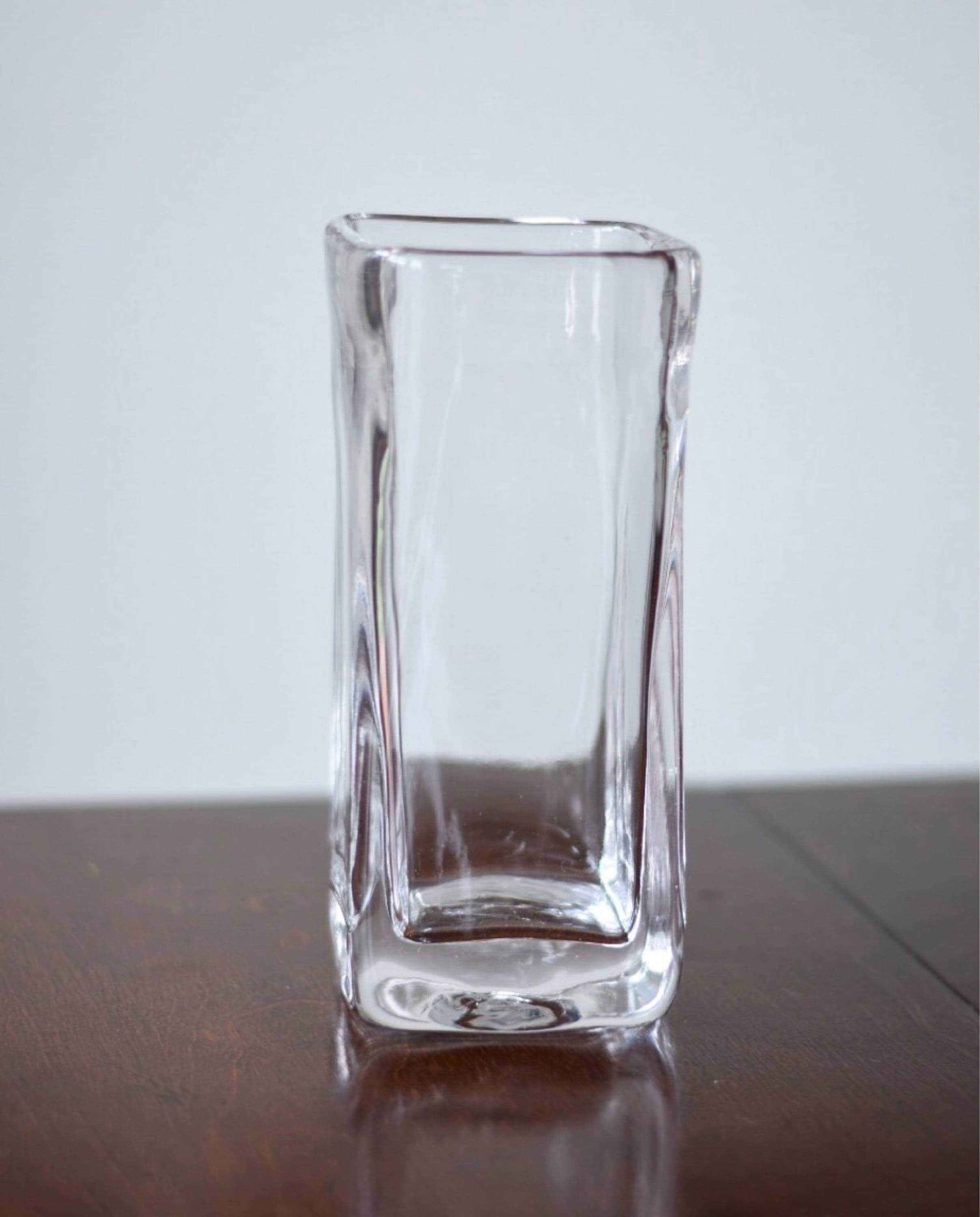 Narrow square vase Etsy