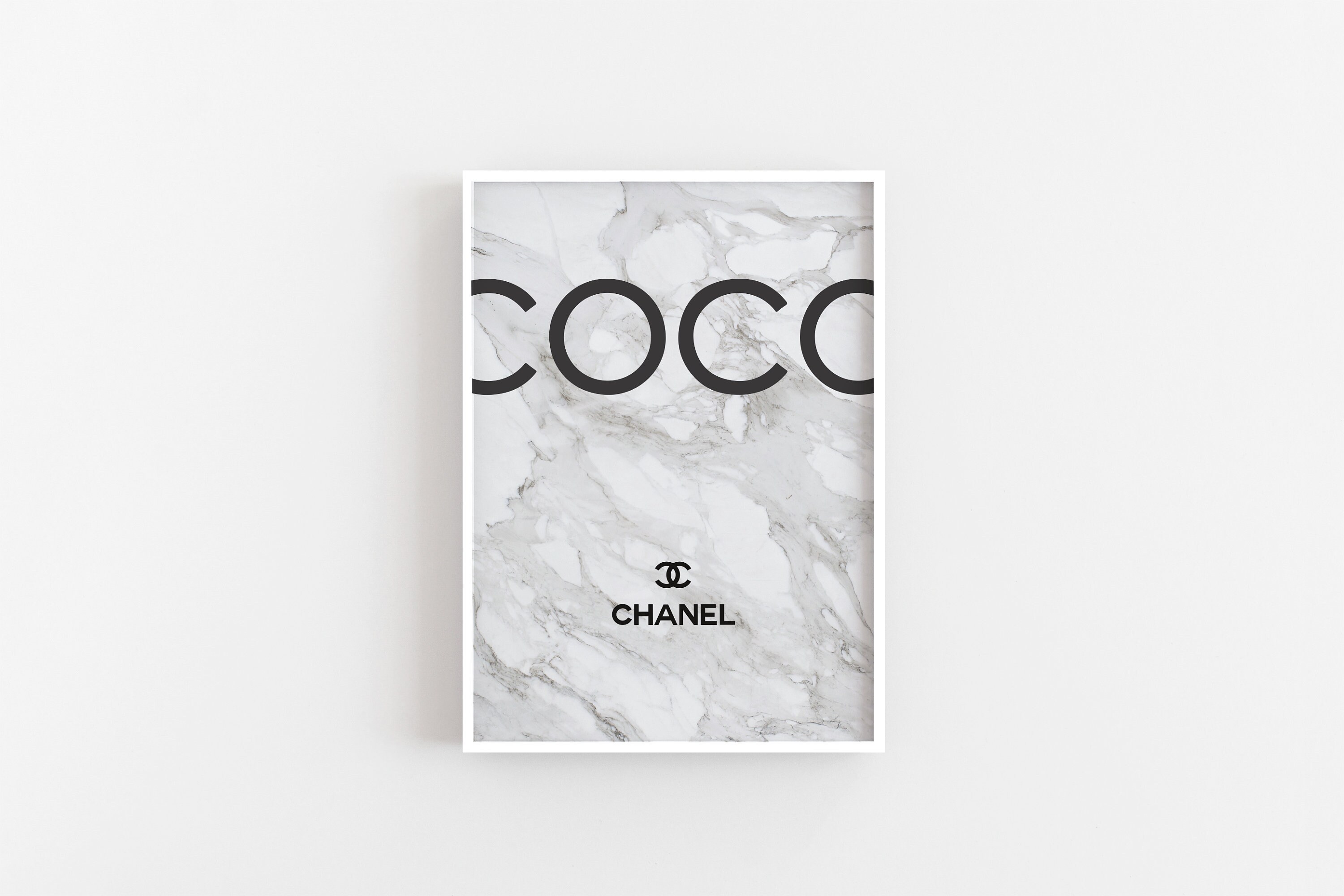 Ongebruikt Chanel Poster Coco Chanel Print Coco Chanel Wall Art Chanel | Etsy QL-43