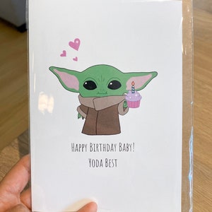 Invitación De Cumpleaños De Baby Yoda Boy Digital E - España