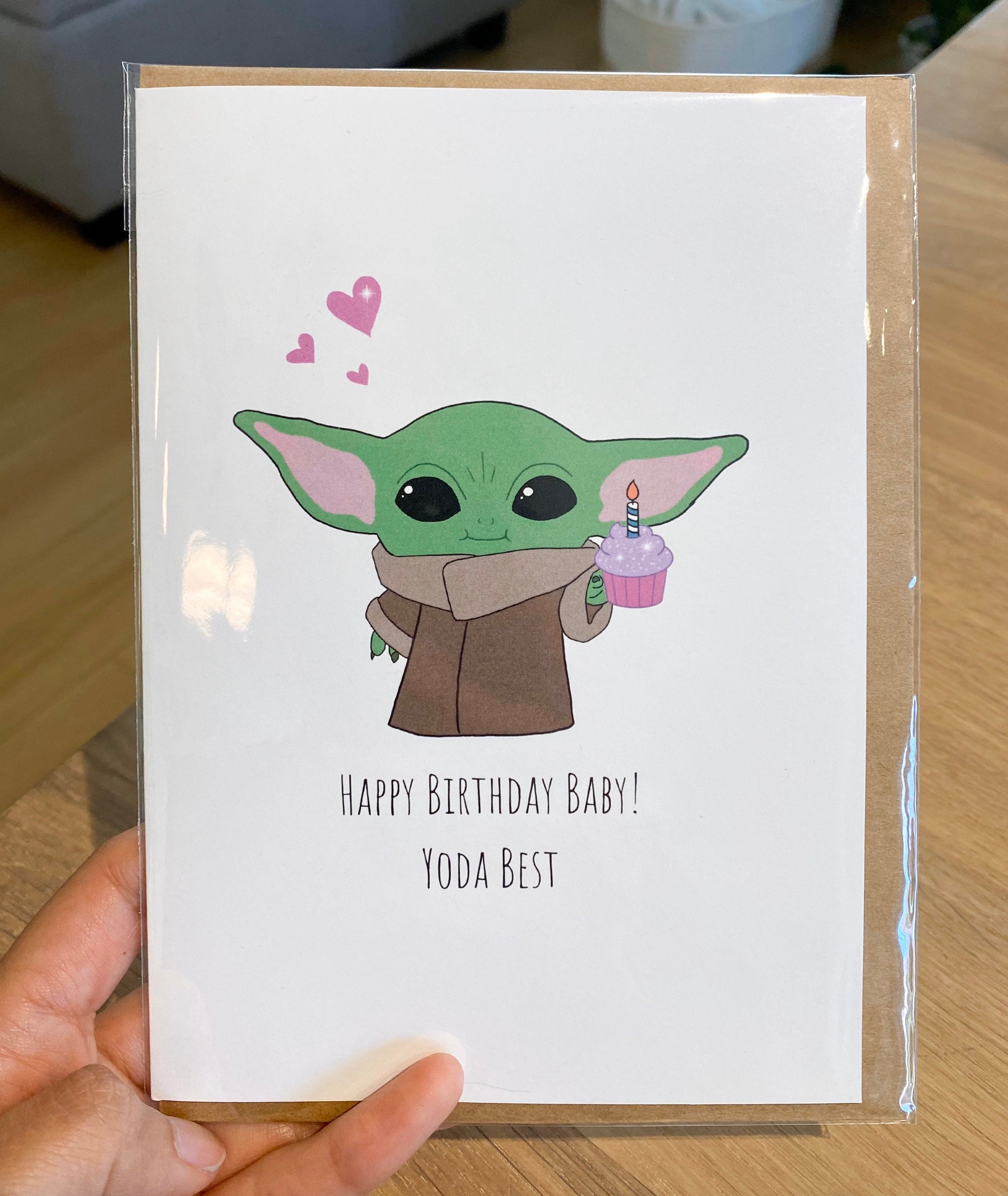 Happy Birthday From Baby Yoda