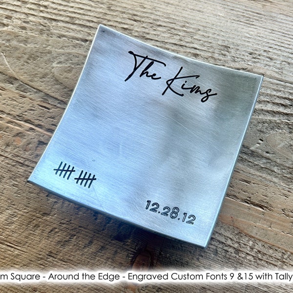 Aluminum Wedding Anniversary Etsy