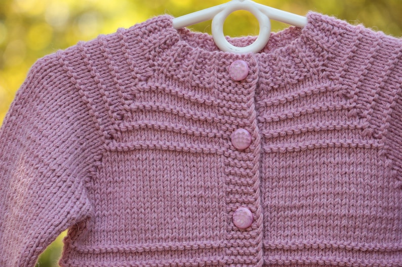 Baby girl sweater knit blush sweater baby knitted coat easter Etsy