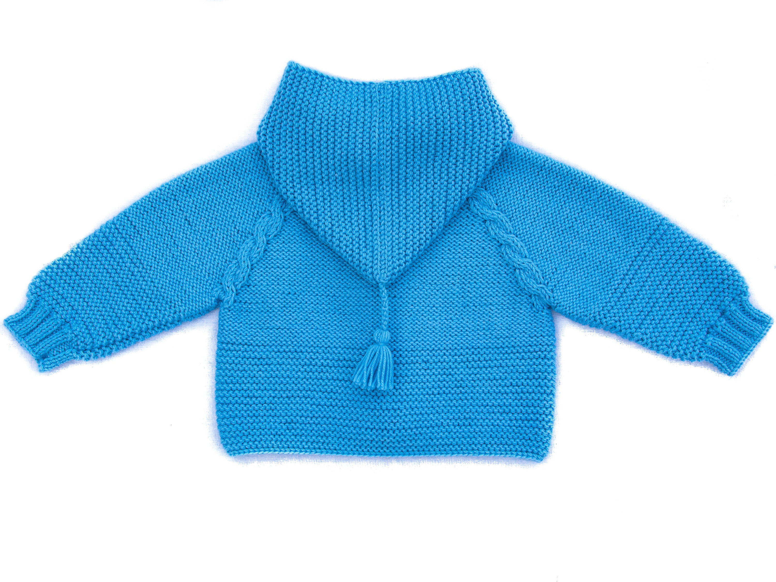 Baby hooded sweater knit baby sweater knit baby jacket wool Etsy