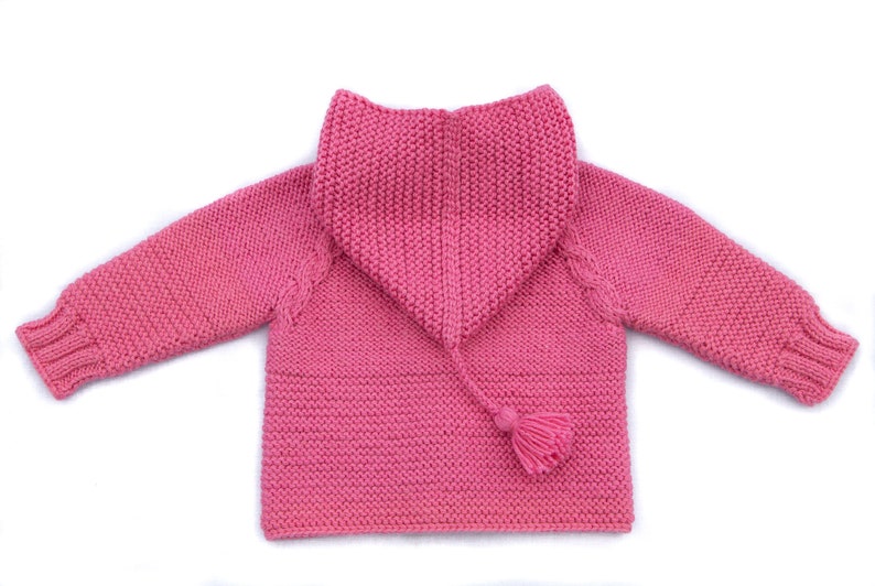 Baby hooded sweater knit baby sweater knit baby jacket wool Etsy