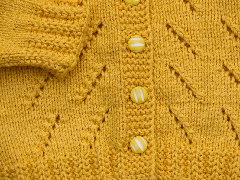 Yellow baby sweater knit baby cardigan yellow baby coat knit wool sweater baby wool sweater baby wool coat wool knit jacket baby boy jumper