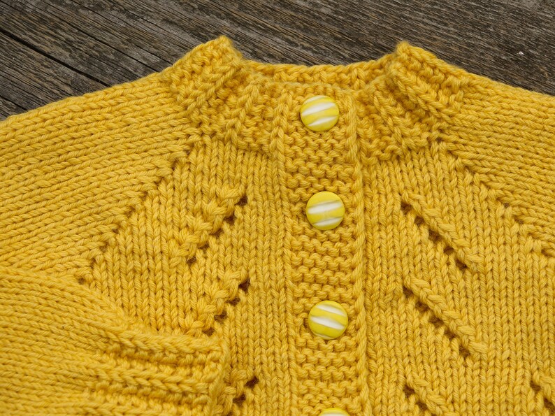 Yellow baby sweater knit baby cardigan yellow baby coat knit wool sweater baby wool sweater baby wool coat wool knit jacket baby boy jumper