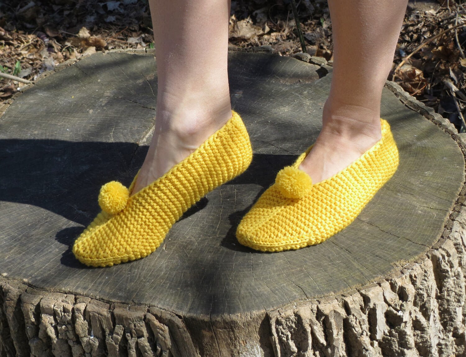 Yellow house slippers Clearance