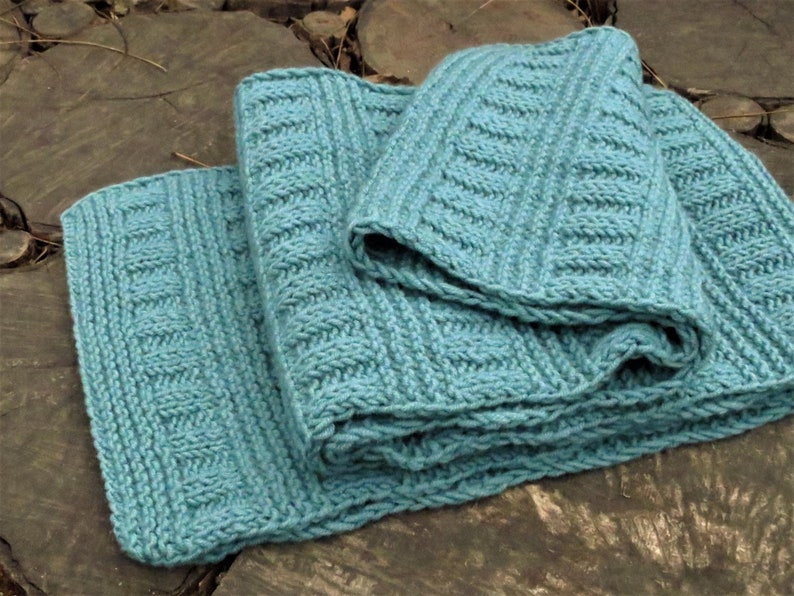 Long Knit Scarf Wool Knit Scarf Women Wool Scarf Chunky Knit - Etsy