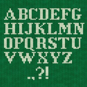 Gráfico de tricô do alfabeto | PDF Intarsia fácil para iniciantes Download instantâneo | Diagrama de monograma de letras | Crochê de tapeçaria de ponto duplo colorido