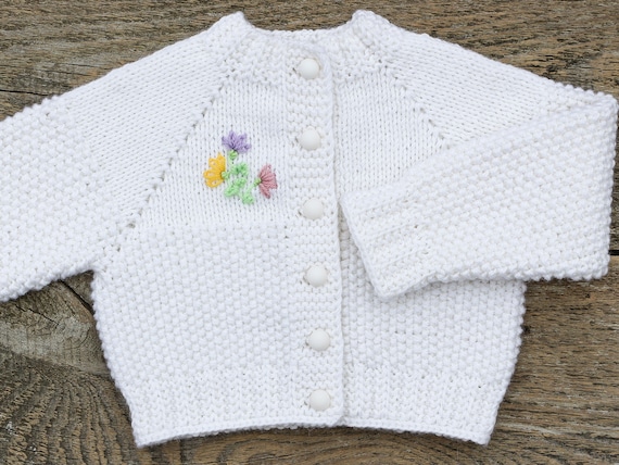 christening sweater girl