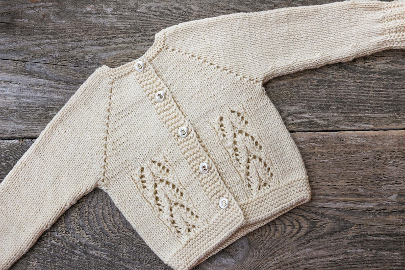 Christening sweater baptism sweater girl hand knit cardigan | Etsy