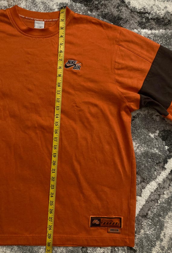 nike air shirt orange