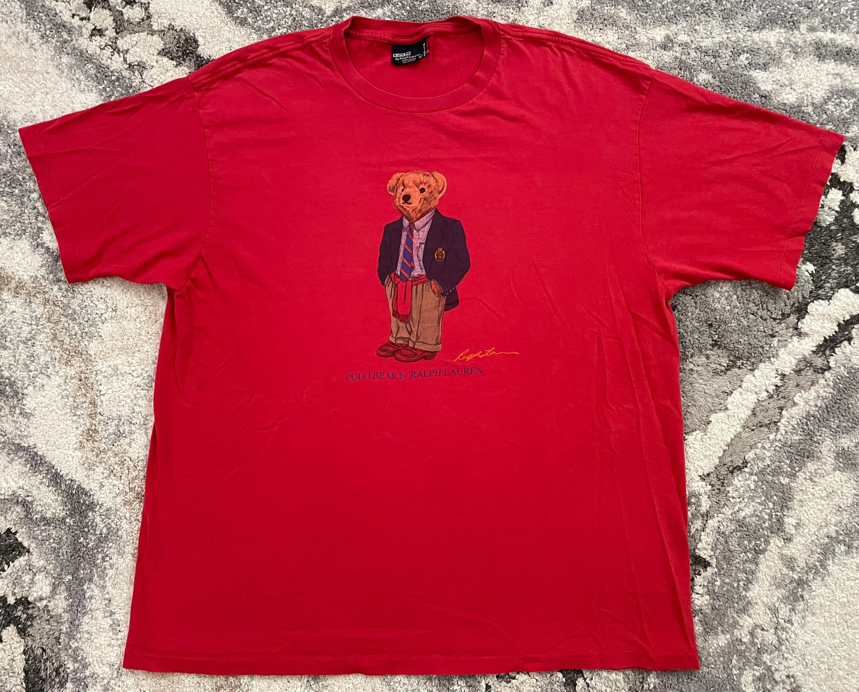 Vintage Polo by Ralph Lauren Adult Short-sleeve Polo Bear Graphic 