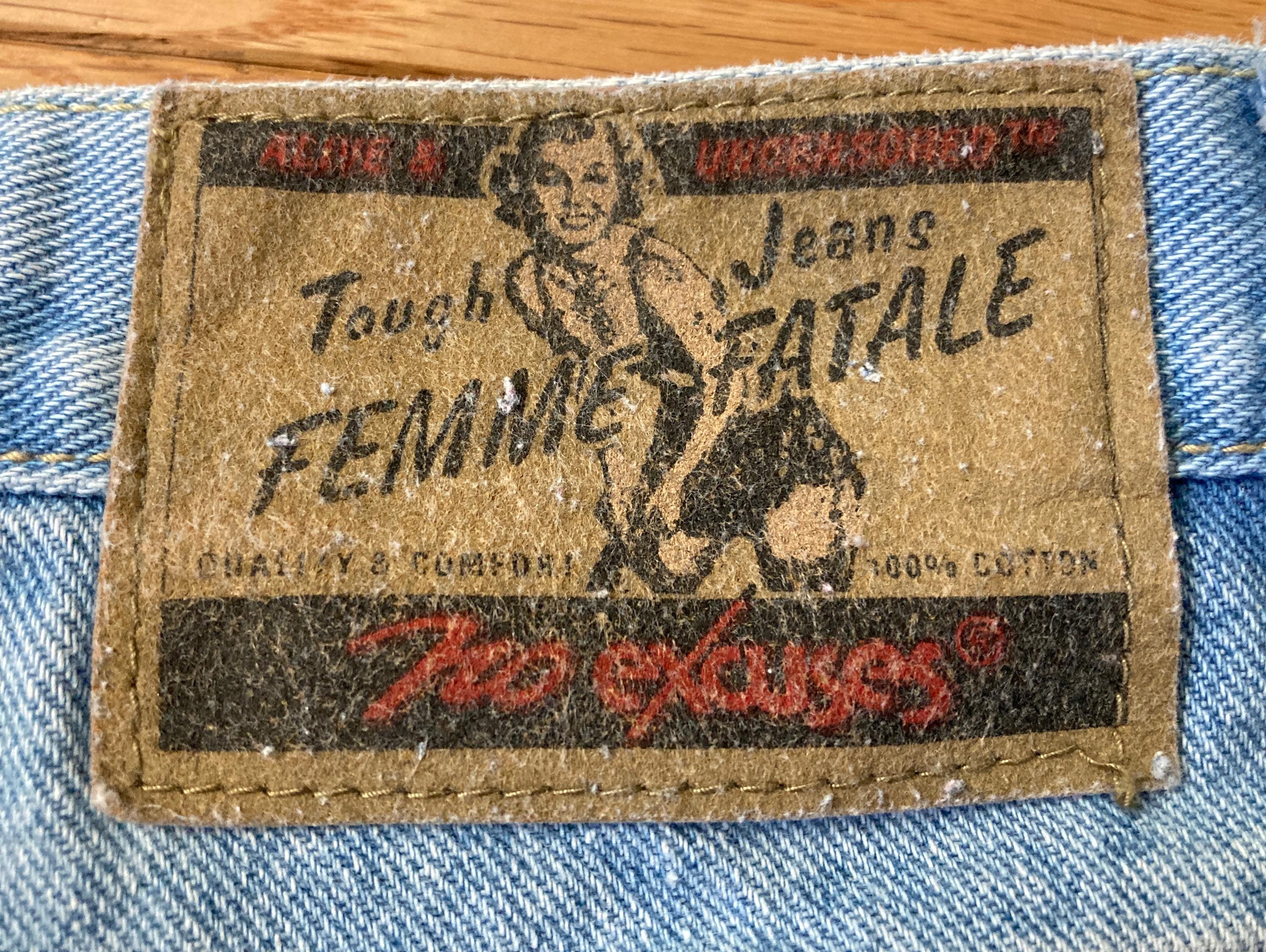 ボトムス nixnut 2025ss Las Jeans 98 Vintage Noexcuses Women's Femme Fatale Tough Jeans (light Wash, 13